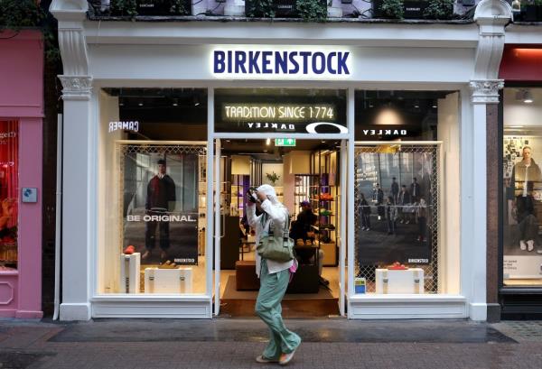 Shares of the 250-year-old German sandal maker closed at $40.20 after the IPO had priced at $46.