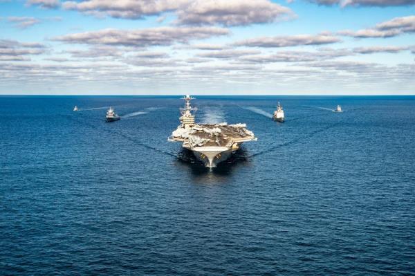 The USS Harry Truman is en route to the Middle East to help support the Lincoln. 