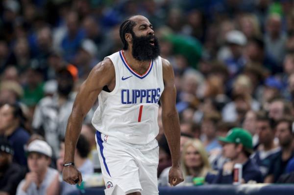 James Harden spent last season with the Clippers.