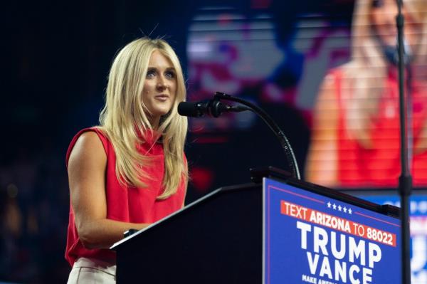 Collegiate swimming champion Riley Gaines is calling on New Yorkers to vote against Proposition 1.