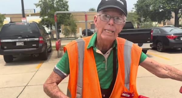 The 90-year-old vet was shocked by the generosity. 