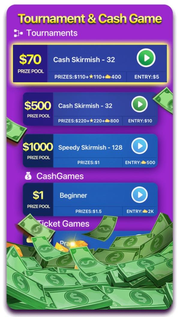 Pocket7 app screen shot