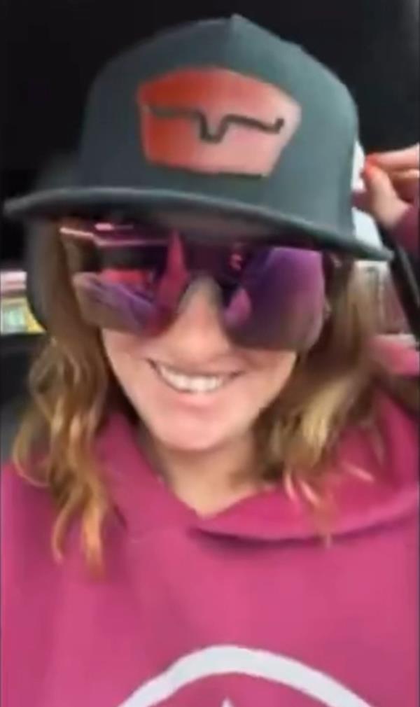Edmo<em></em>nton Oilers fan who flashed her boobs breaks her silence