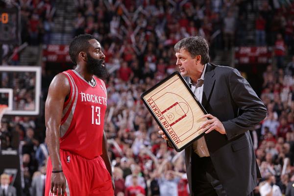 Kevin McHale recalled the time James Harden showed up 'fat' to training camp and cost him his job.