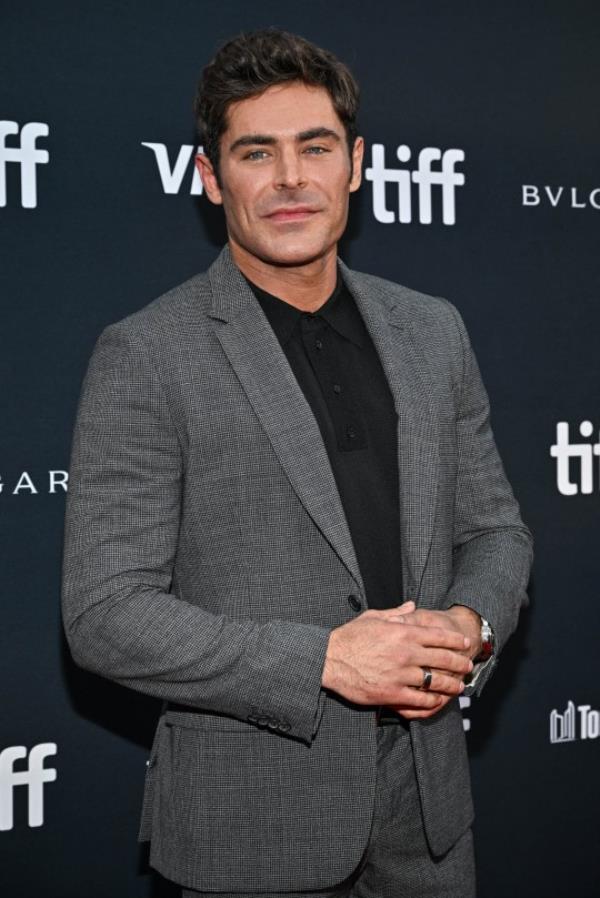 Mandatory Credit: Photo by Reynaud Julien/APS-Medias/ABACA/Shutterstock (13389286ap) Zac Efron attends the screening of the movie The Greatest Beer Run Ever during 47th Toro<em></em>nto Internatio<em></em>nal Film Festival (TIFF) in Toronto, Canada on September 13, 2022. 47th TIFF Screening The Greatest Beer Run Ever, Toronto, Canada - 13 Sep 2022