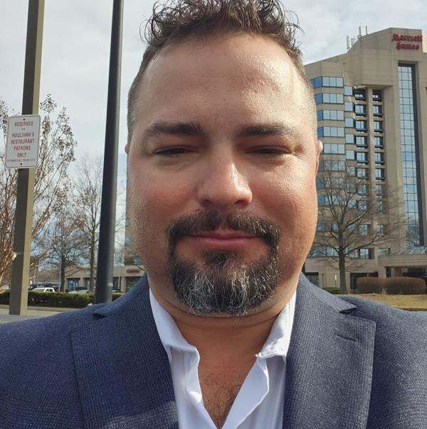 Adkins allegedly bragged a<em></em>bout the boozy co<em></em>nquest just hours later in Facebook messages to an unknown individual, identified o<em></em>nly as a member of the far-fight Oath Keepers.