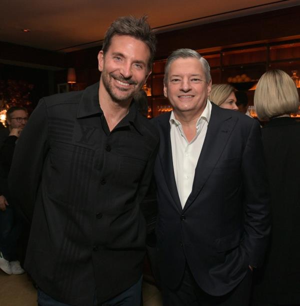 Bradley Cooper and Netflix co-CEO Ted Sarandos