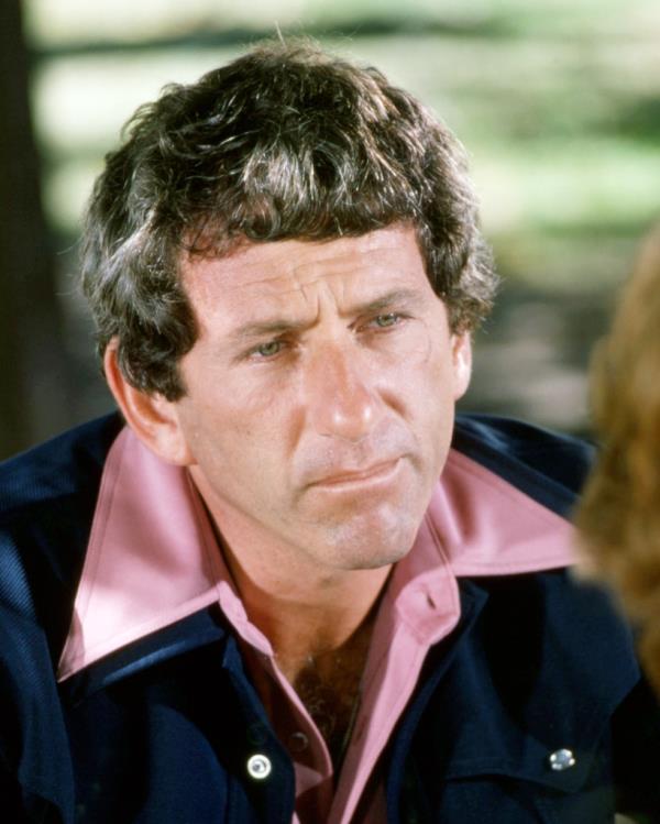 American actor Barry Newman as he appears in the titular role of the TV series 
