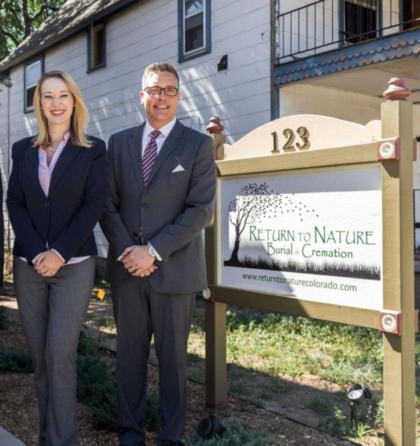 The couple billed themselves as proprietors of an eco-friendly funeral home. 