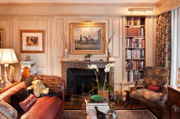 There are 5,200 lavish square feet of ornate space inside, including five fireplaces. 