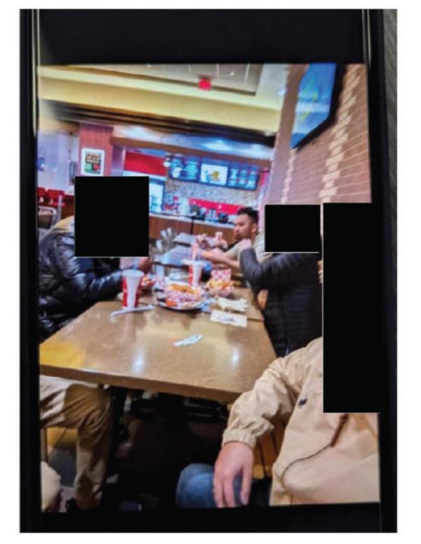 guys at dinner