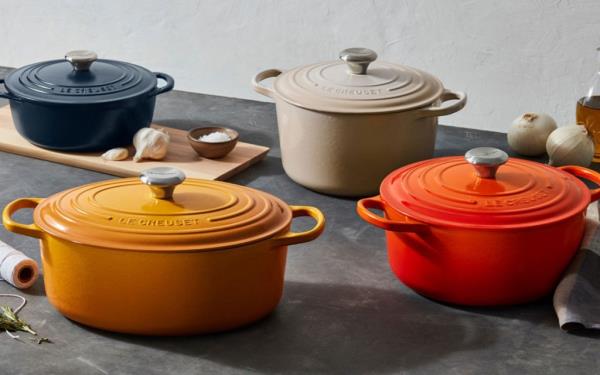 The Le Creuset Dutch Oven runs anywher<em></em>e from $180 to $750 depending on the size and style. 