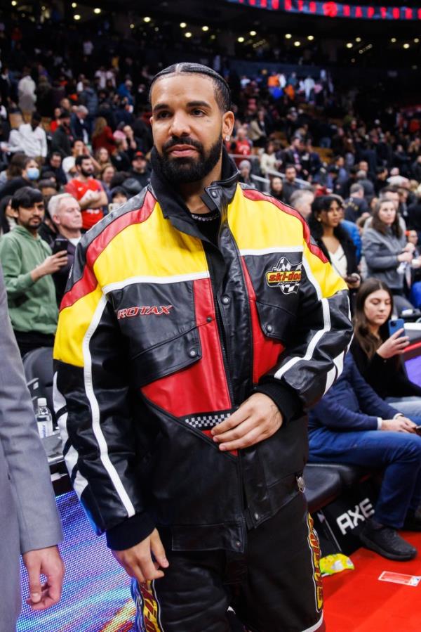 The musical artist Drake.