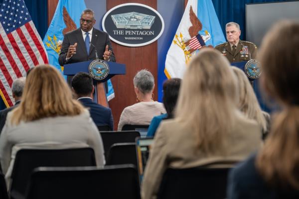 Secretary of Defense Lloyd J. Austin.
