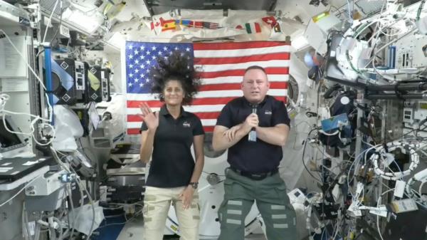 Williams and Wilmore were originally supposed to be in space for o<em></em>nly eight days.