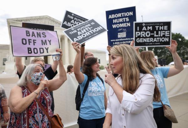 Protests such as these failed to keep the Supreme Court from overturning Roe v. Wade last June.