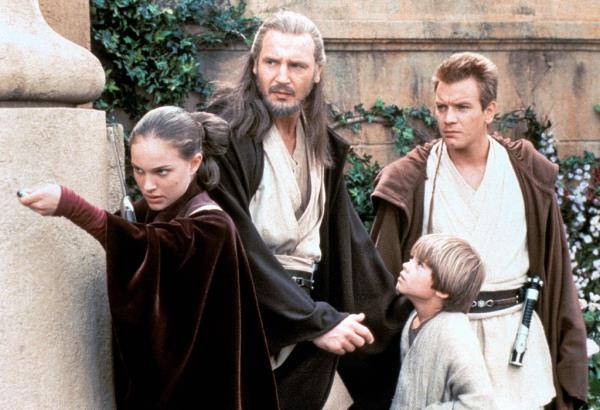 Natalie Portman, Liam Neeson, Jake Lloyd, Ewan McGregor