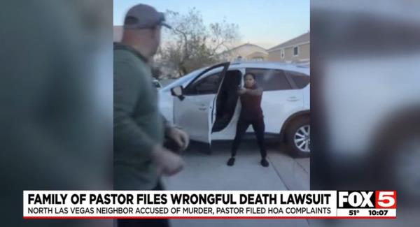 One of Davi's children recorded the shooting with their phone while inside a car feet from their parents.