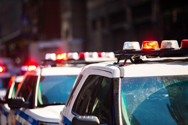 Police cars