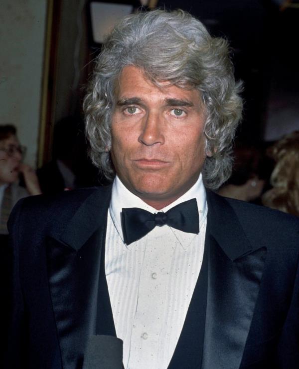 American actor Michael Landon, known as Charles Ingalls, dressed in a tuxedo in Hollywood, California, circa 1990.