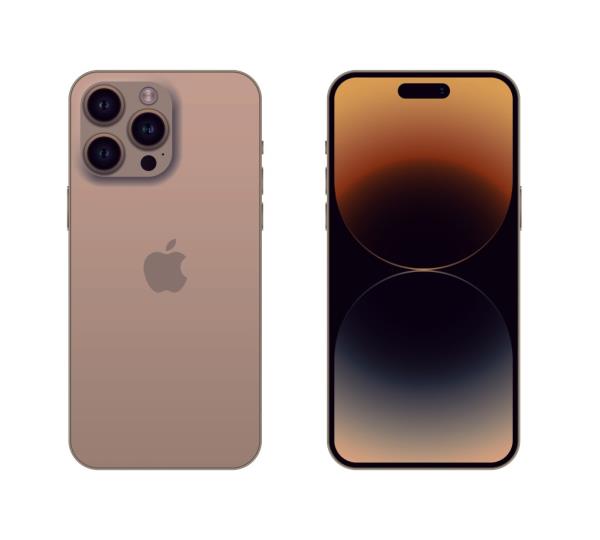 Mockup of the alleged bro<em></em>nze iphone color