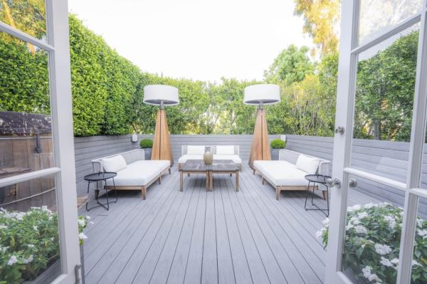 A deck for more al fresco entertaining.