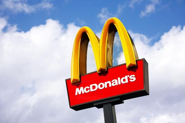 McDonald's arches.