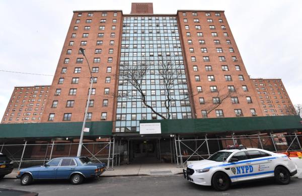 Photo of NYCHA complex.
