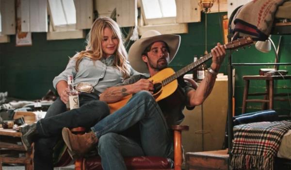Hassie Harrison and Ryan Bingham in 