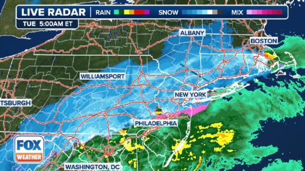 To prevent any major accidents, the state has also “pre-deployed” 1,800 plows throughout the city and Long Island, Gov. Hochul said Tuesday morning.