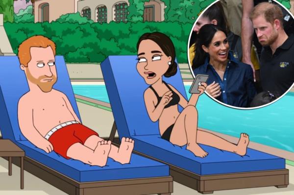 The Duke and Duchess of Sussex have been given the 'South Park' treatment o<em></em>nce again, this time by Seth McFarlane's Family Guy.</p>

<p>　　