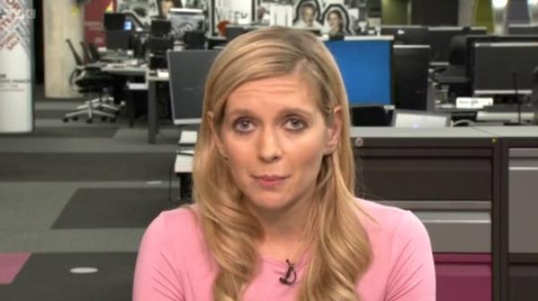 Rachel Riley on Newsnight.