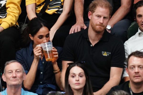 See Meghan Markle chug beer at Invictus Games