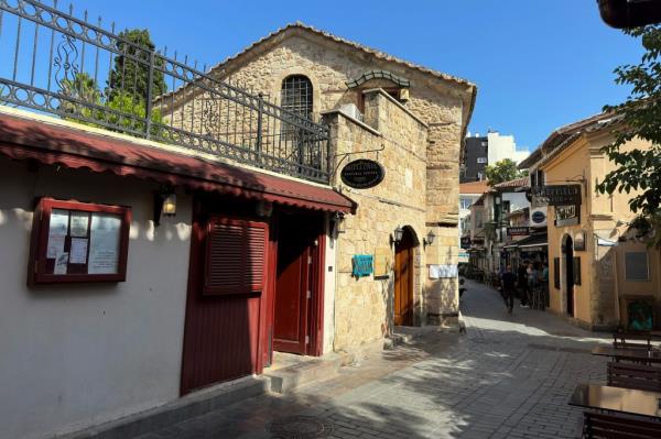 A view of the Orthodox church wher<em></em>e The Rev. Ioann Koval now can serves in Antalya, Turkey, Sunday, July 16, 2023. 