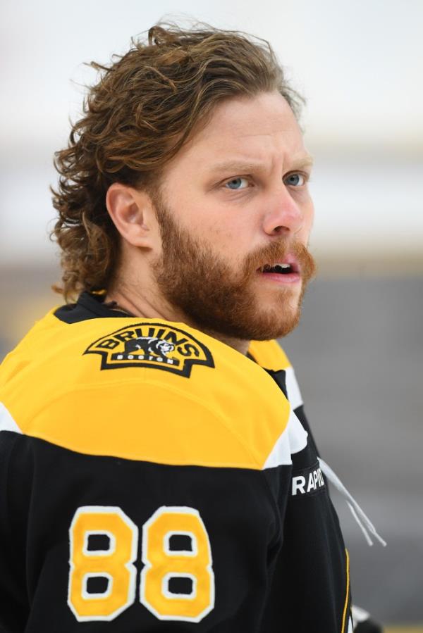 Bruins star David Pastrnak pays nearly half his salary in income tax.