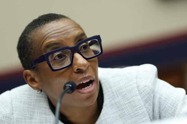 Harvard president Claudine Gay testifying in Congress