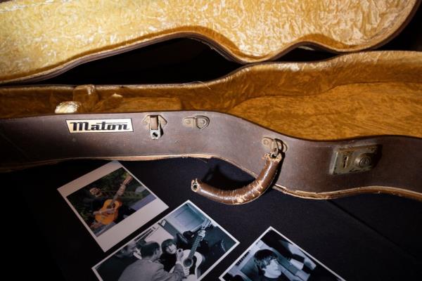The case of John Lennon's acoustic guitar