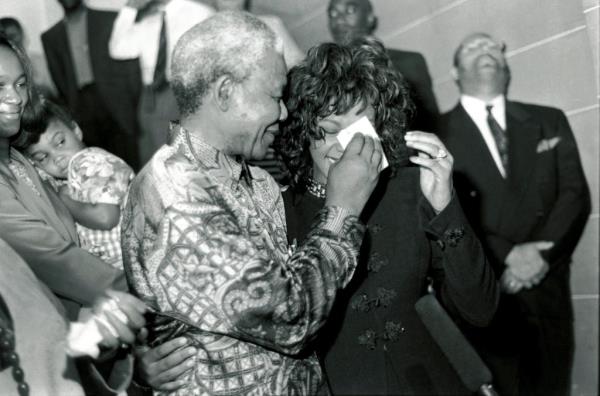Nelson Mandela and Whitney Houston.