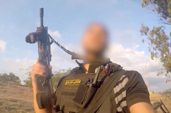 New body cam video follows a Hamas gunmans journey during the Oct. 7 massacre has come to light, showing his unit celebrated invading Israel and killing an IDF soldier.