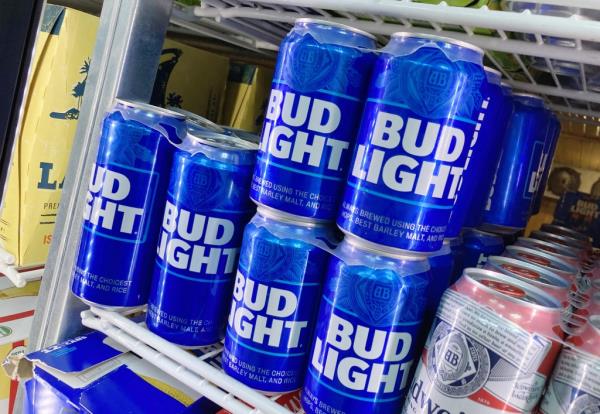 Bud-Light's parent company Anheuser-Busch InBev has seen sales dip 23.9% compared to a year ago.