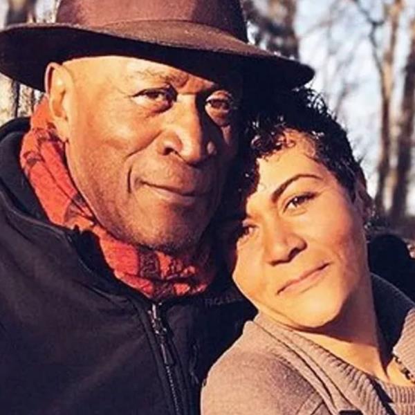John Amos and his daughter, Shannon.