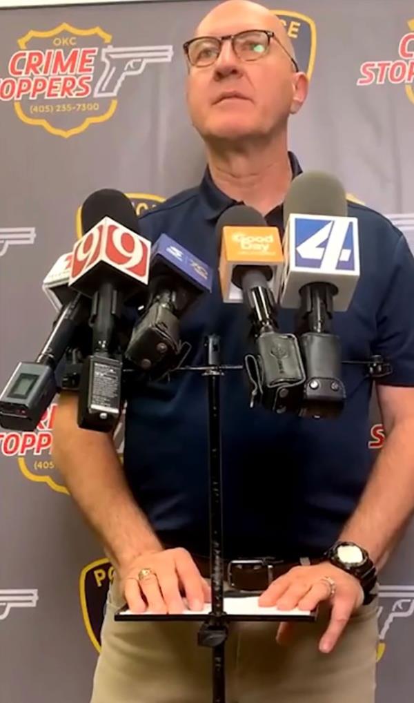 Oklahoma City Police Sgt. Gary Knight called the quadruple murder-suicide and 