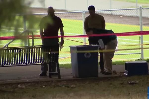 At around 3 p.m. Tuesday, police received a report of a man 