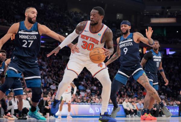 Julius Randle came up big for the Knicks down the stretch.