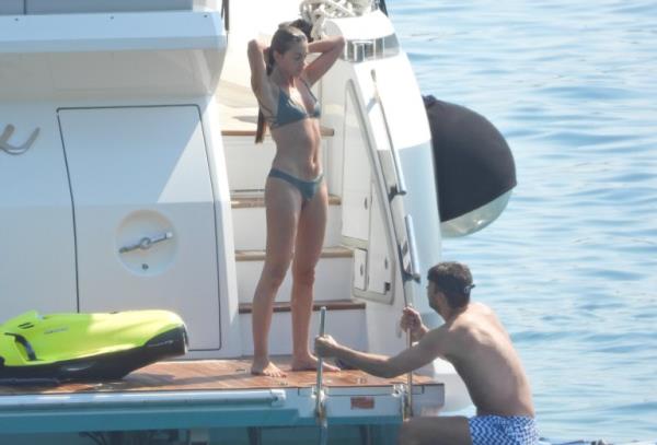 Gerard Pique and Clara Chia Marti