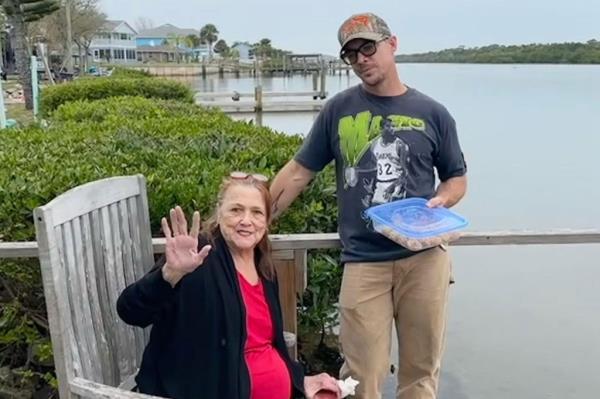 Photo of Diplo with his mother. 