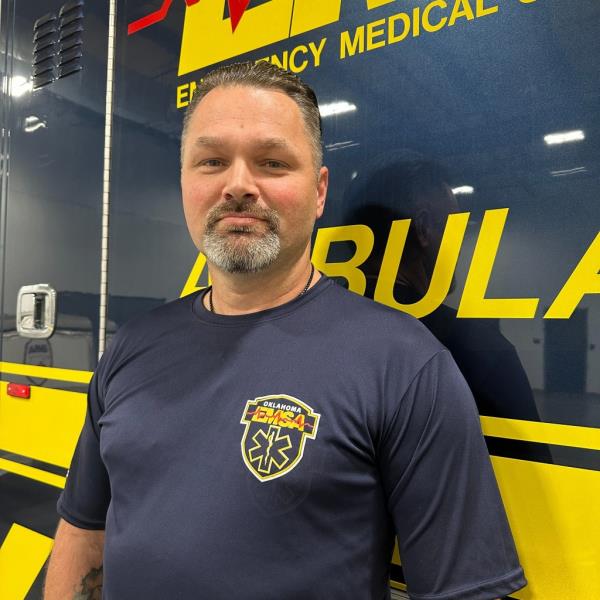 Air Evac Lifeteam flight paramedic Steven Fitzgerald.