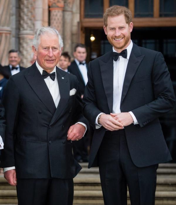 King Charles and Prince Harry, Duke of Sussex attend the 