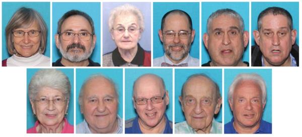 The people shown above are the 11 victims who lost their lives during the synagouge shooting.