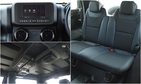 Thar 3door cabin